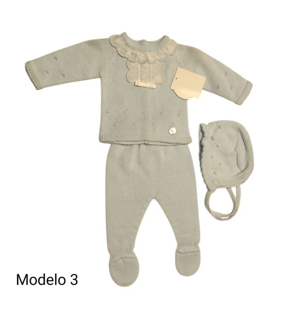 Conjunto 3 Piezas Lana