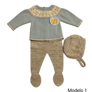 Conjunto 3 Piezas Lana