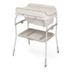 Bañera cambiador Soft Bubble Armonía para bebé con ruedas y bandeja inferior