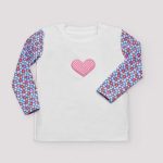 Camiseta baño flores