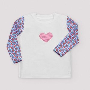 Camiseta baño flores