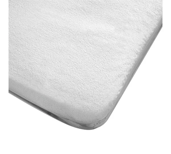 Pack protector colchón rizo para mini cuna y carro