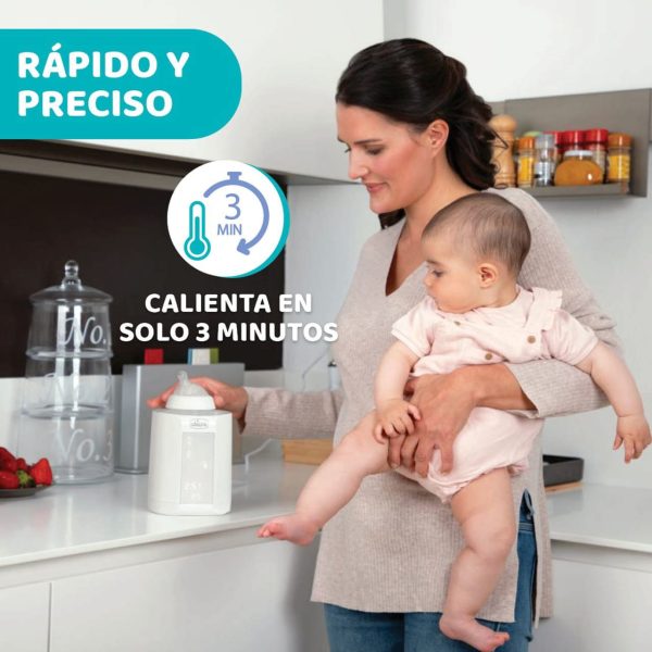 Calienta biberones con esterilizador