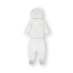 Primera puesta bebé recién nacido Nubes