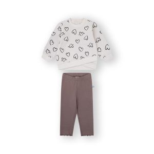 Conjunto 2 piezas Corazones