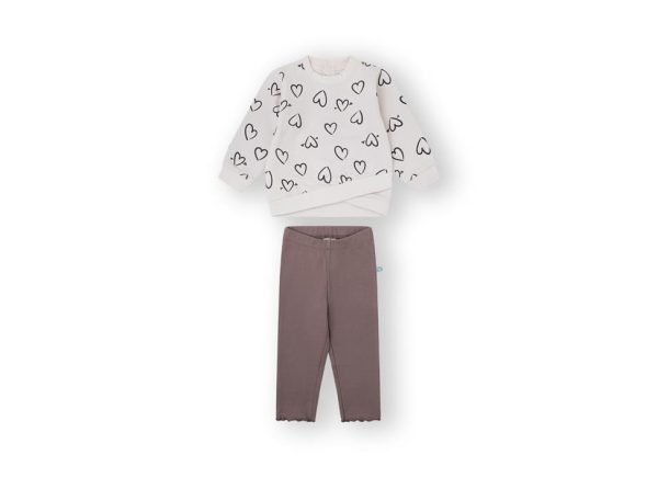 Conjunto 2 piezas Corazones