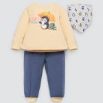 Conjunto 3 piezas Penguin Toy