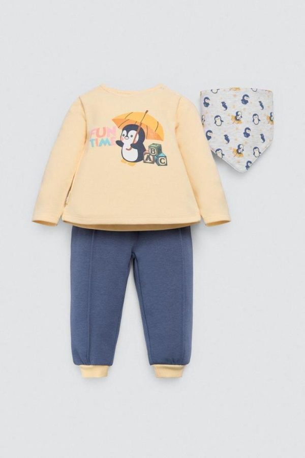 Conjunto 3 piezas Penguin Toy