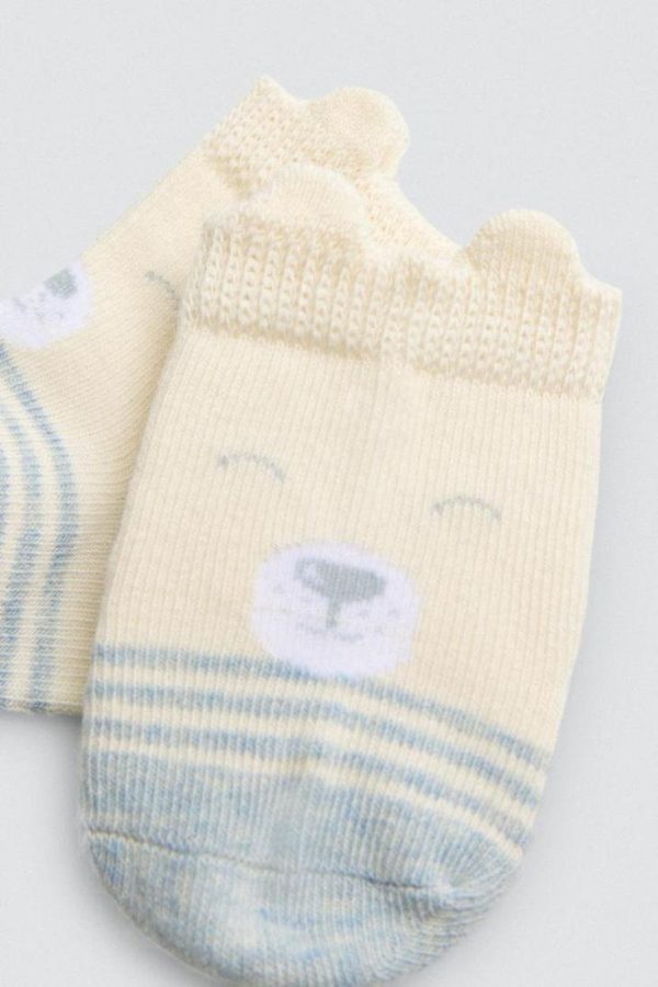 CALCETÍN RECIÉN NACIDO PACK DE 2