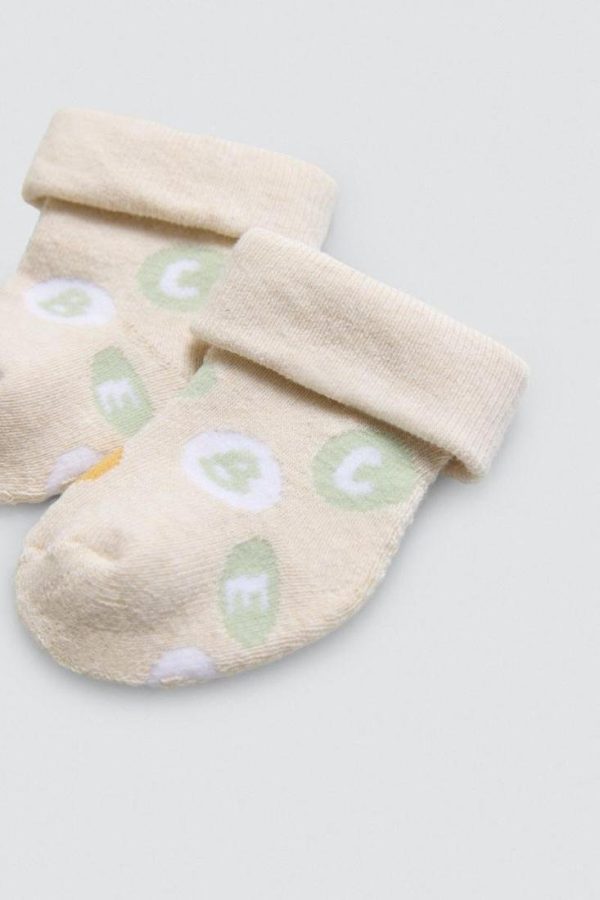 CALCETÍN RECIÉN NACIDO TÉRMICO PACK DE 2