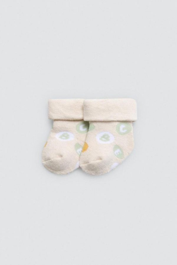 CALCETÍN RECIÉN NACIDO TÉRMICO PACK DE 2