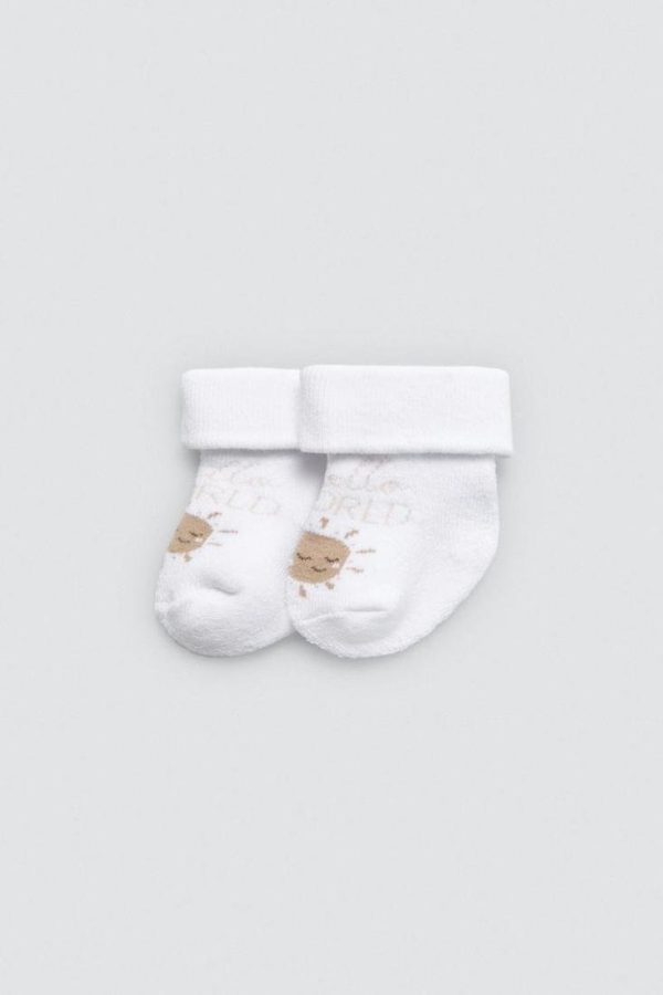 CALCETÍN RECIÉN NACIDO TÉRMICO PACK DE 2
