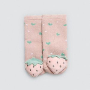 Calcetín térmico con sonajero Niña