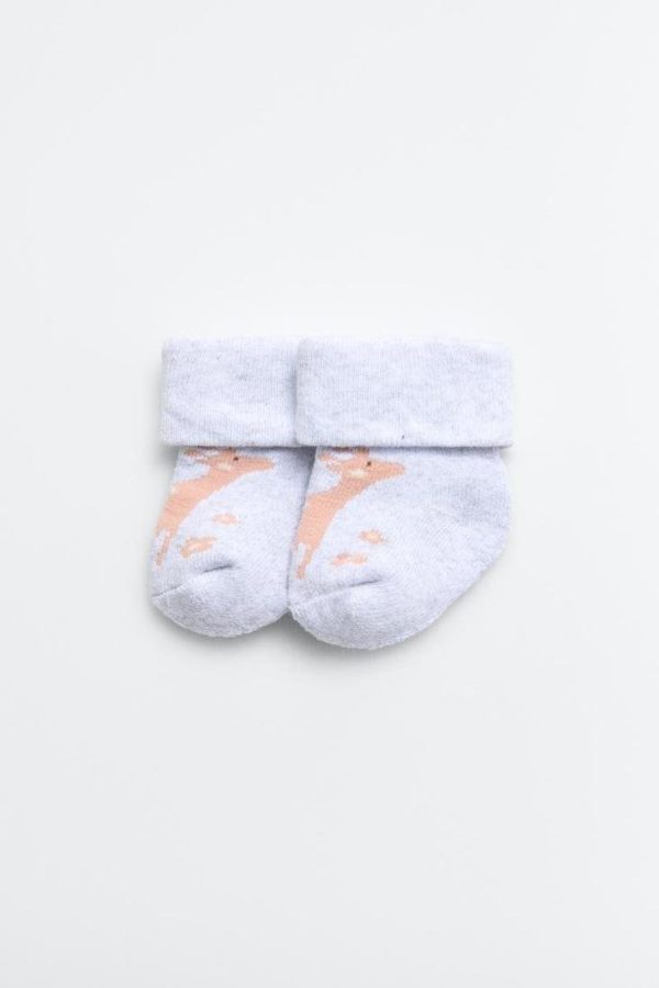 CALCETÍN RECIÉN NACIDO TÉRMICO PACK DE 2