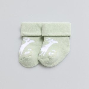 CALCETÍN RECIÉN NACIDO TÉRMICO PACK DE 2