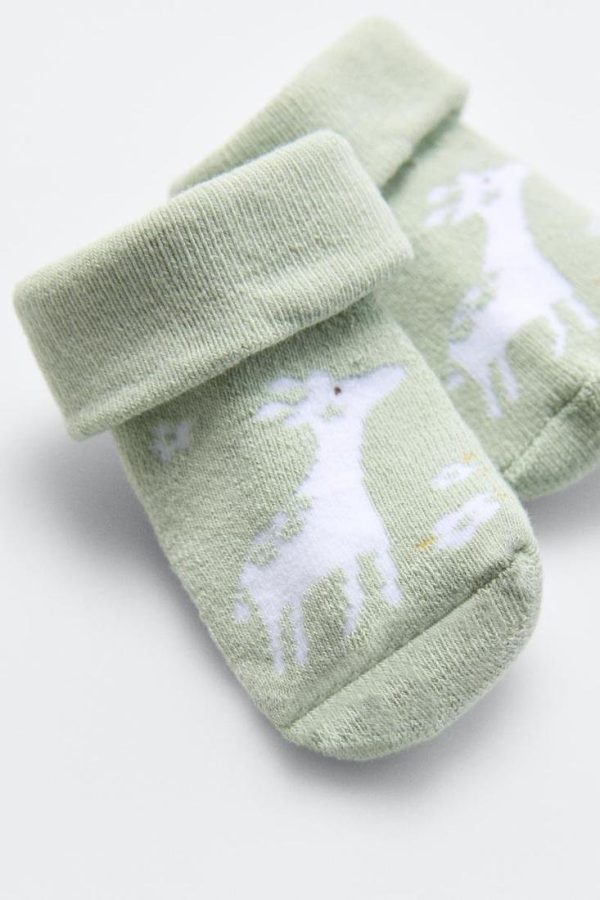 CALCETÍN RECIÉN NACIDO TÉRMICO PACK DE 2