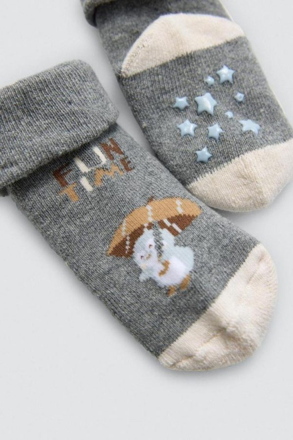 Calcetines térmicos antideslizantes