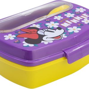 TUPPER CON CUBIERTOS MINNIE