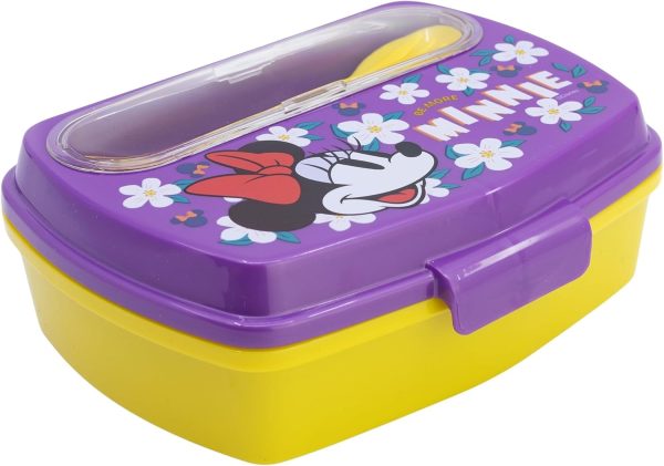 TUPPER CON CUBIERTOS MINNIE