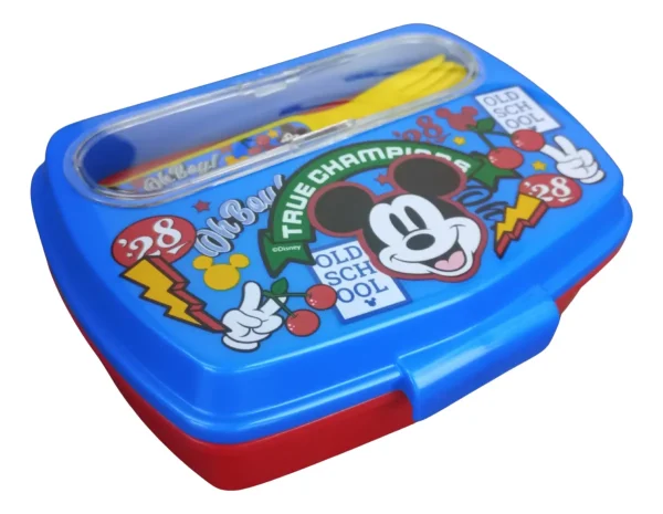 TUPPER CON CUBIERTOS MICKEY