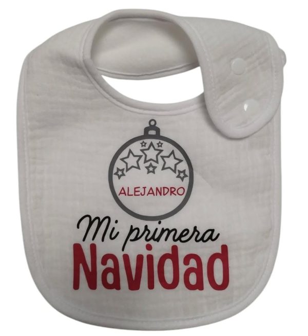 Babero navideño