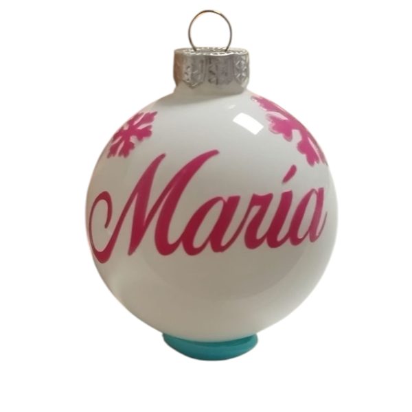 Bola de navidad personalizada