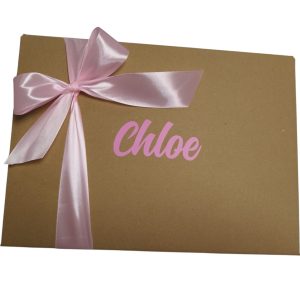 Caja personalizada con Lazo