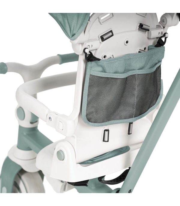 Triciclo evolutivo EVOL Olmitos con asiento reclinable y arnés de seguridad