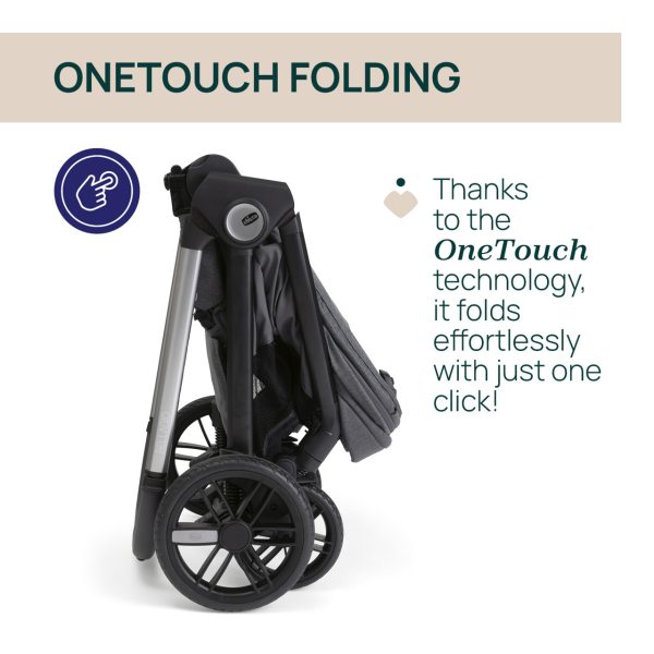 Silla de paseo Bellagio ligera y compacta, ideal para paseos urbanos