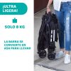 Silla de paseo gemelar Ohlalà Twin, ligera y práctica para dos bebés