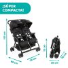 Silla de paseo gemelar Ohlalà Twin, ligera y práctica para dos bebés