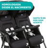 Silla de paseo gemelar Ohlalà Twin, ligera y práctica para dos bebés