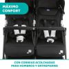 Silla de paseo gemelar Ohlalà Twin, ligera y práctica para dos bebés