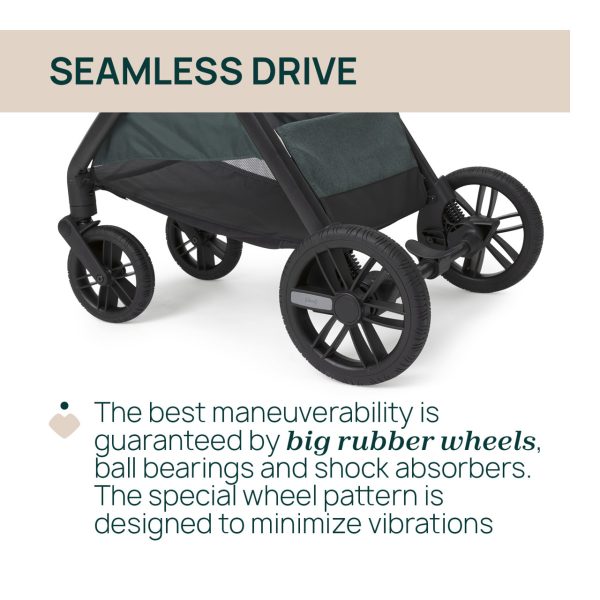 Silla de paseo Bellagio ligera y compacta, ideal para paseos urbanos