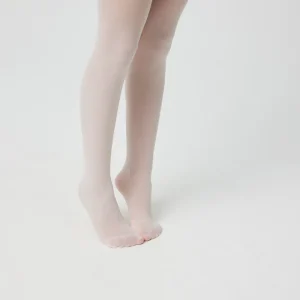 Panty rosa ballet para niña, suave y elástico