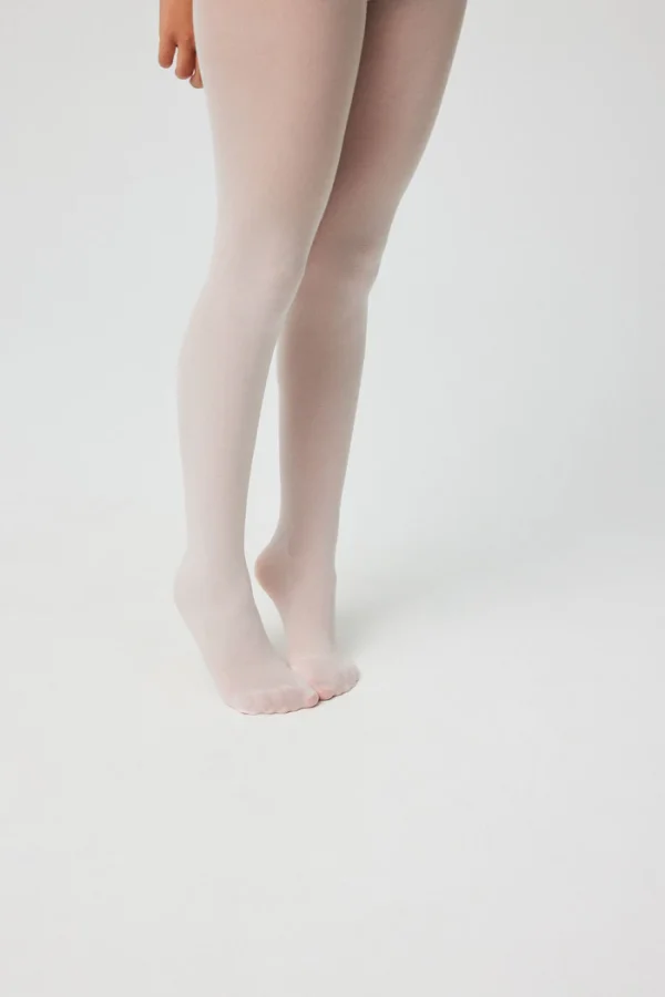 Panty rosa ballet para niña, suave y elástico