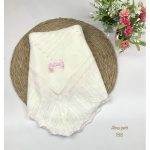 Toquilla hilo pera natural para tapar al bebé