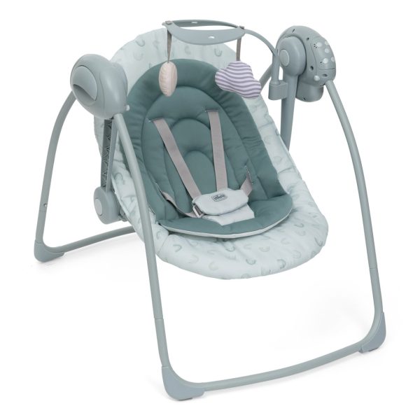 Hamaca columpio Chicco Swing&Play reclinable para bebé con barra de juegos