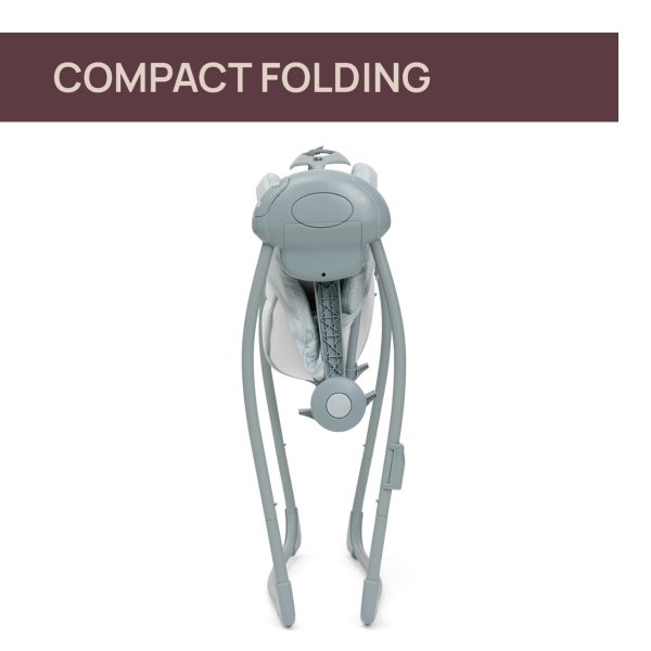 Hamaca columpio Chicco Swing&Play reclinable para bebé con barra de juegos