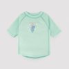 Camiseta de baño para niño con diseño de pulpo, ligera, elástica y de secado rápido