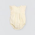 Ranita amarilla para bebé niña de Ysabel Mora confeccionada en algodón suave, prenda fresca y cómoda para verano