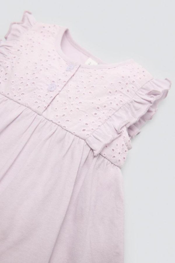 Vestido bebé verano rosa Ysabel Mora en tejido ligero y transpirable