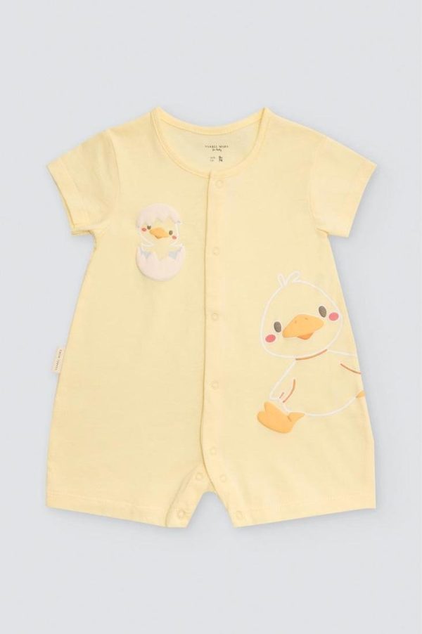 Pelele unisex de verano para bebé de Ysabel Mora, confeccionado en algodón suave y transpirable, ligero y cómodo, ideal para recién nacidos y primeros meses, adecuado para niño o niña