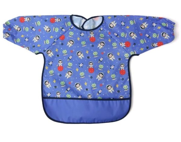Babero impermeable con mangas