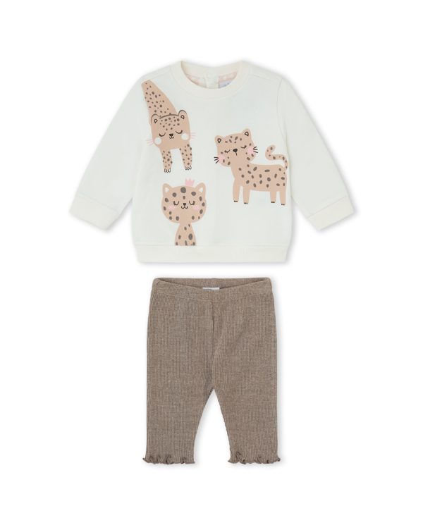 Conjunto 2 piezas Leopardo