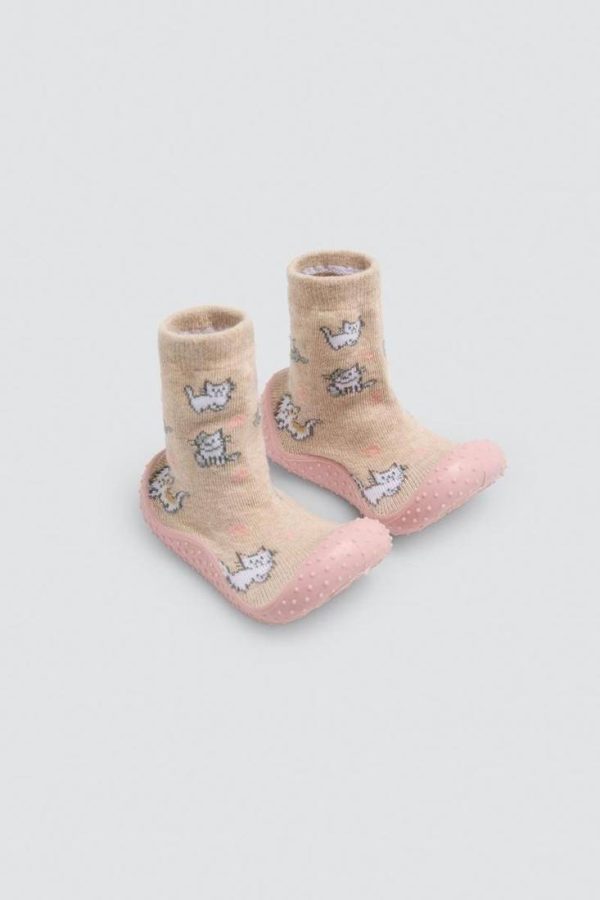 Zapatilla calcetín primeros pasos Unicornio