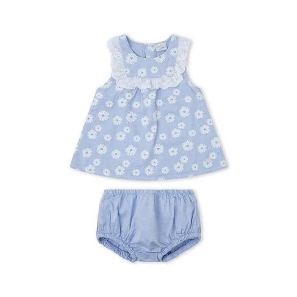 Conjunto de 2 piezas vestido de flores